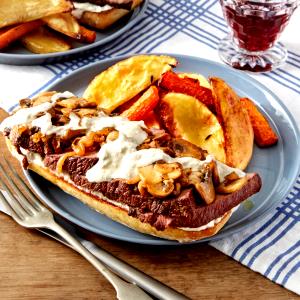 1 Serving Seniors Open-Faced Roast Beef