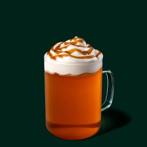 1 Serving Short - Caramel Apple Spice - Whip - Nonfat Milk