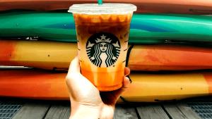 1 Serving Short - Caramel Macchiato - Soy (US) Milk