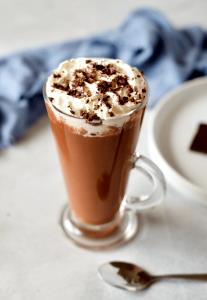 1 Serving Short - Hot Chocolate - Whip - Nonfat Milk