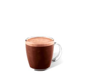 1 Serving Short - Salted Caramel Signature Hot Chocolate - Whip - Nonfat Milk