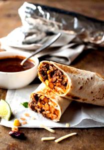 1 Serving Shredded Beef Steak & Cheese Burritos