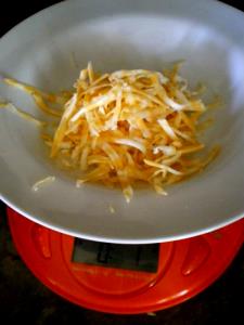 1 serving Shredded Cheese (1 oz)