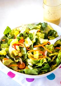 1 Serving Side Dish: Tossed Salad