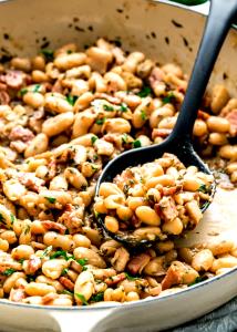 1 Serving Side Dish: White Beans