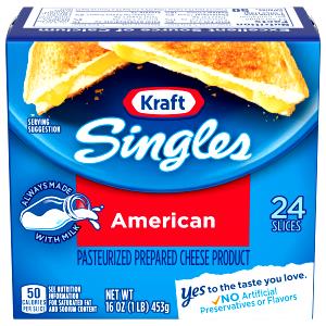 1 Serving Singles American Cheese