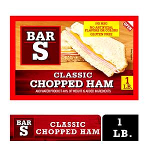 1 Serving Sliced Chopped Ham 4X4