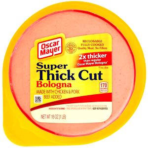 1 Serving Sliced Thick Bologna