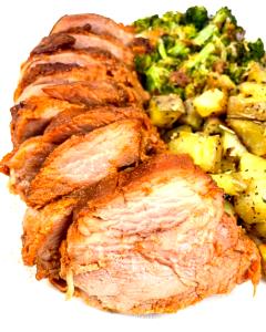 1 Serving Slow Roasted Pork Loin - One A La Carte