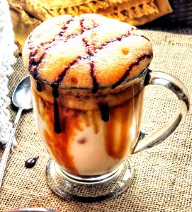 1 Serving Small Caffe Mocha With Sugar-Free Chocolate 12Oz., No Whip - Reduced Fat