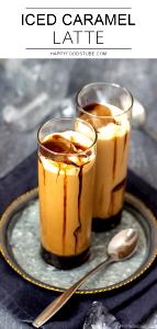 1 Serving Small Iced Caramel Latte 12Oz. - Pacific Soy