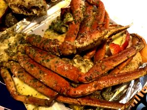 1 serving Snow Crab Legs (1/2 Pound)