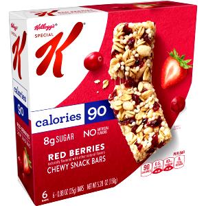 1 Serving Soft And Chewy Very Berry Snack Bars