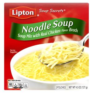 1 Serving Soup Noodle With Chicken Broth Mix