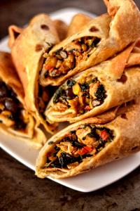 1 Serving Southwestern Spring Rolls