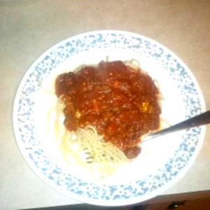 1 Serving Spaghetti (Meat Sauce) Smaller Portion