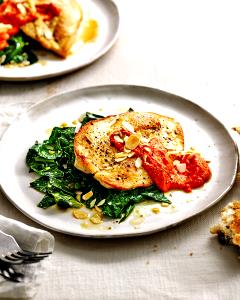 1 serving Spanish Chicken Romesco