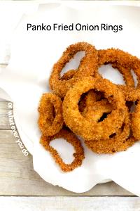 1 serving Spiced Panko Onion Rings