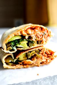 1 Serving Spicy Chicken Go Wrap Sandwich