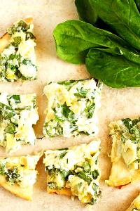 1 serving Spinach Dip with Flat Bread