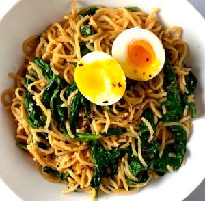 1 Serving Spinach Ramen, Noodles Only