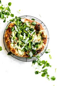 1 Serving Spring Green Pizza