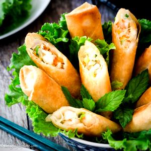 1 Serving Spring Roll (Shrimp, Crab)