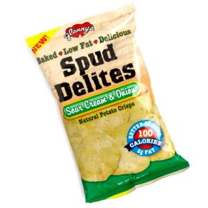 1 Serving Spud Delites - Sour Cream & Onion - Natural Potato Crisps