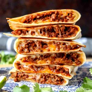 1 Serving Steak And Cheese Quesadillas