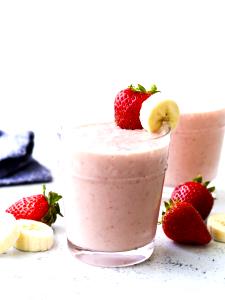 1 Serving Strawberry-Banana Smoothie Fruit Bars