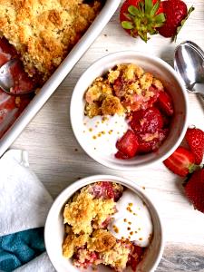 1 Serving Strawberry Crisp, Lightly Sweetened Cereal