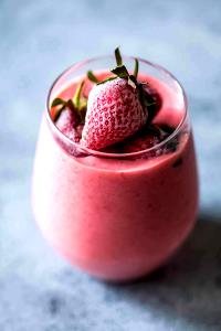 1 Serving Strawberry Freeze Smoothie Frozen Yogurt