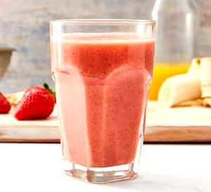 1 Serving Strawberry Fruit Smoothie - Regular