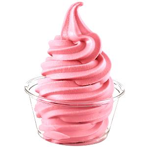 1 Serving Strawberry Soft Serve - Extra Large