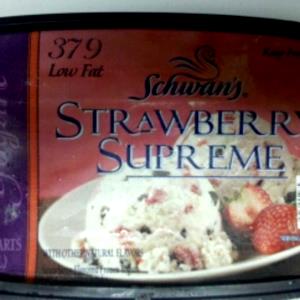 1 Serving Strawberry Supreme Frozen Yogurt