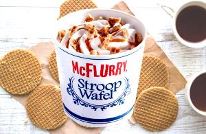 1 serving Stroopwafel McFlurry