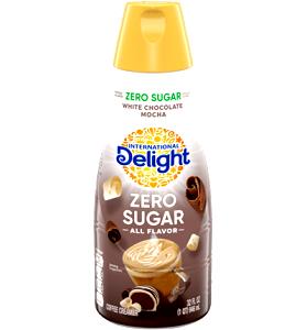 1 Serving Sugar Free White Chocolate Mocha - Whole Milk - 12 Oz.