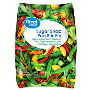 1 Serving Sugar Snap Peas / Yellow Waxed Beans / Water Chestnuts Steam Bag