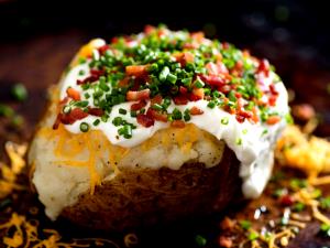 1 Serving Supreme Stuffed Baked Potatoes