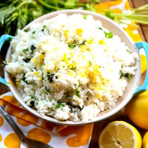 1 Serving Italian Herb And Lemon Rice Dish