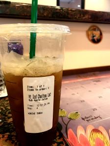 1 Serving Tall - Iced Apple Chai Infusion - Soy (CD) Milk