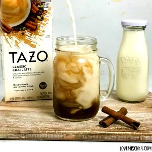 1 Serving Tall - Iced Apple Chai Infusion - Whole Milk