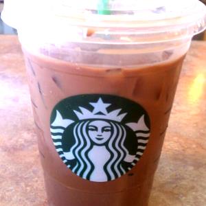 1 Serving Tall - Iced Caffe Mocha - No Whip - Nonfat Milk