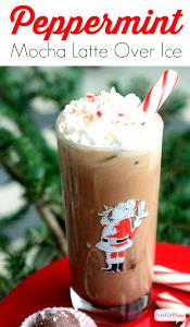 1 Serving Tall - Iced Peppermint Mocha Twist - No Whip - Soy (US) Milk