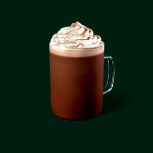 1 Serving Tall - Hazelnut Signature Hot Chocolate - Whip - Soy (US) Milk