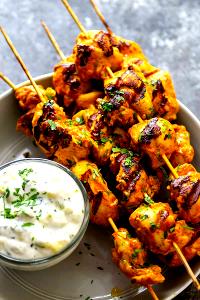 1 serving Tandoori Chicken Skewers