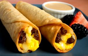 1 Serving Taquito With Sausage, Egg, & Cheese