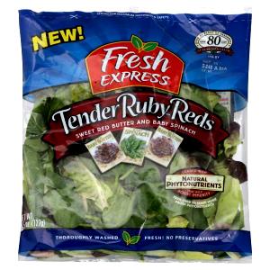 1 Serving Tender Ruby Reds