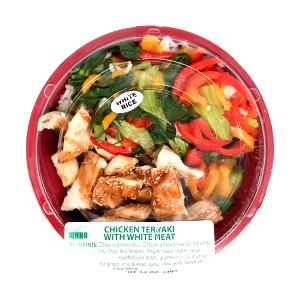 1 Serving Teriyaki Bowl White Chicken & Steak - Reg