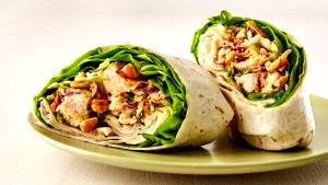 1 Serving Thai Chicken Wrap